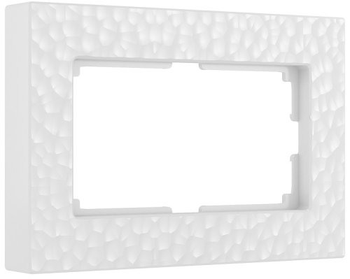 Рамка универсальная Werkel Hammer для 1-м. 2 мод. розетки белый картинка